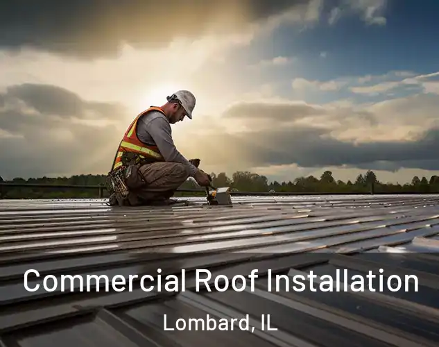  Commercial Roof Installation Lombard, IL