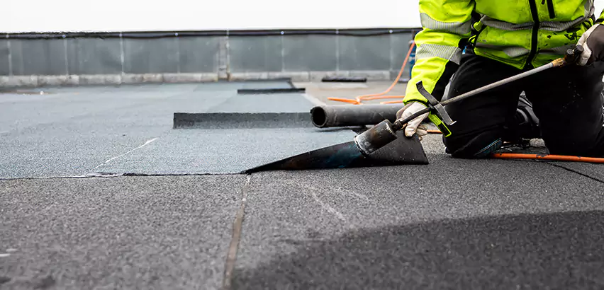 Residential Flat Roof Repair in Lombard
