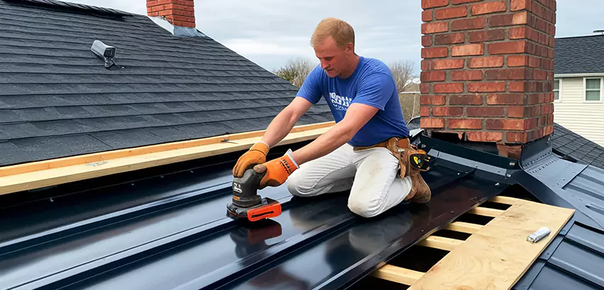 Metal Barn Roof Replacement in Lombard