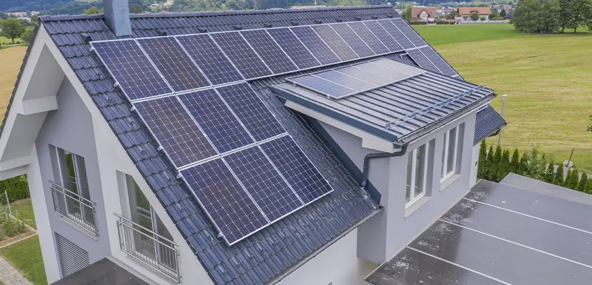 Residential Solar Roof Installation in Lombard
