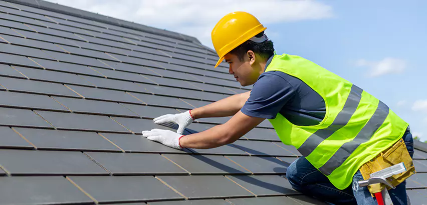 Slipped Slate Repair in Lombard